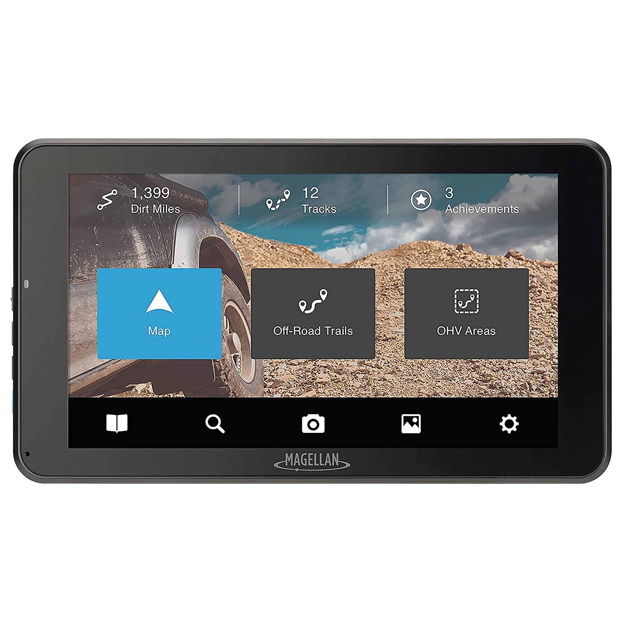 Magellan, TR7 Cam Trail Street 7in. GPS Navigator, Model# TN7881SGLUC